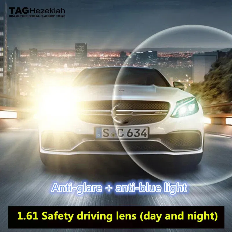Lenses Color: green, Ships From: CHINA, Lens Index: 1.74 - 1.56/1.61/1.67 Anti-Blue Light And Anti-Glare Photochromic Myopia/Hyperopia/Astigmatism Prescription Lenses Relieve Glare Driv