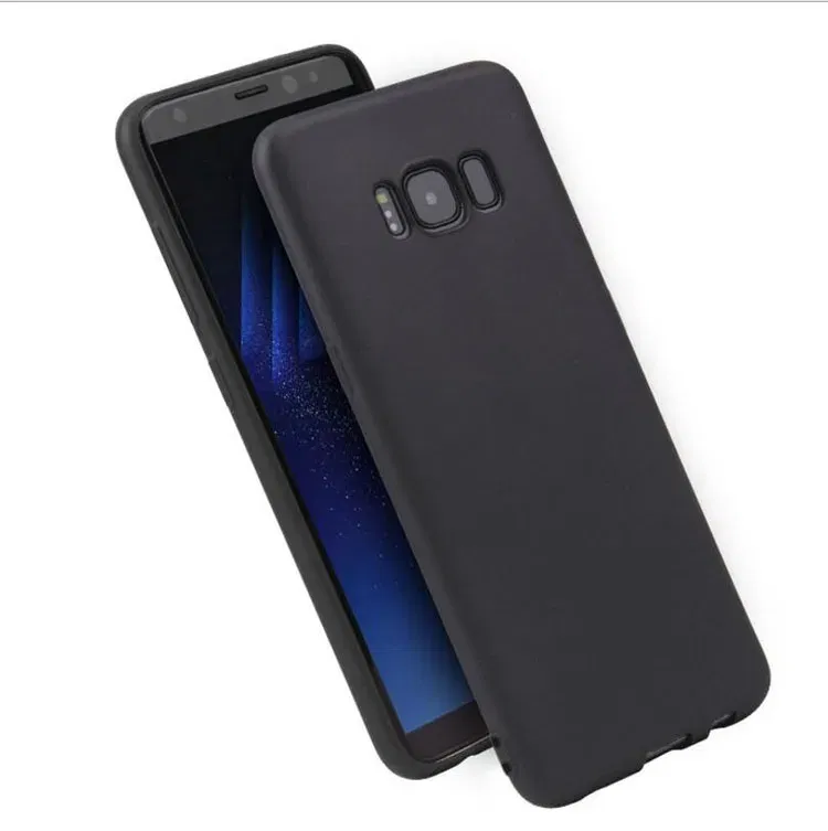 Color: Red, Material: PC - Case For Samsung Galaxy S8 S9 S10 S20 Ultra A6 A7 A8 A9 2018 S20 Plus A10 A20 A30 A50 A70 Matte Silicone Soft TPU Cover case
