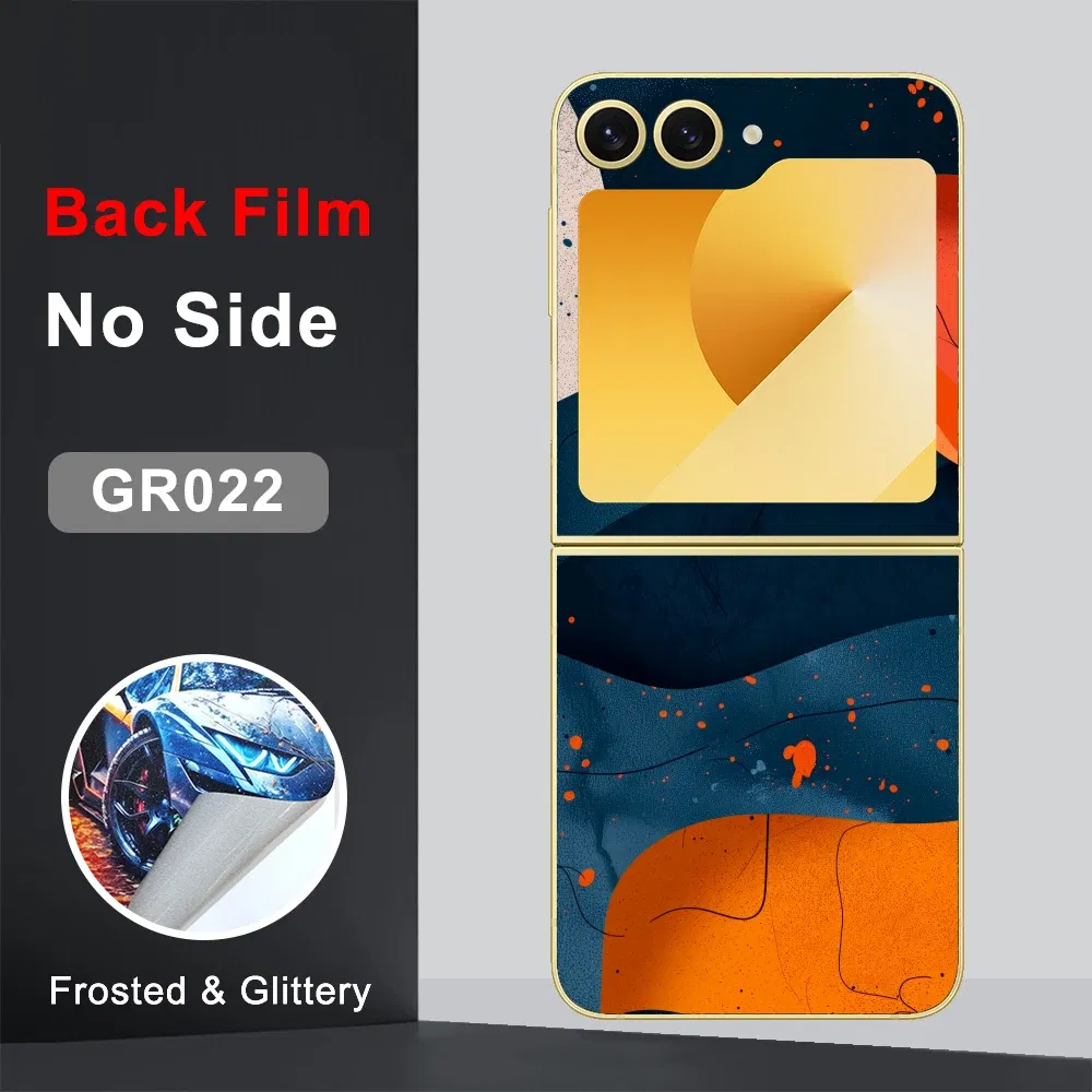 Color: Dark Magenta, Bundle: bundle 18 - CASEKiTTY Skin For Galaxy Z Flip 5 Back Film Samsung Z Flip 6 Sticker Flip 4 3 Protective Decal Wrap Back Cover Screen Protector