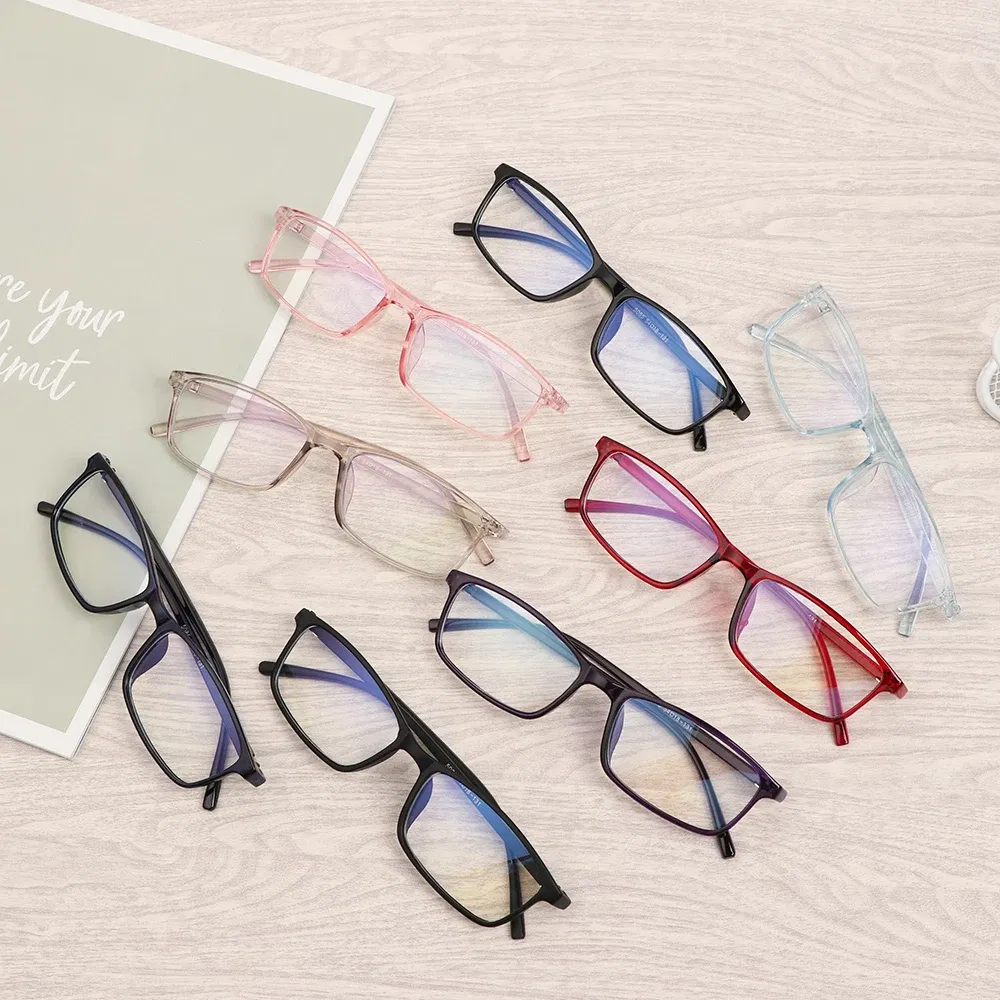 Frame Color: Gold - Anti Light Glasses Ray Blue Fashion Anti Blue Fatigue Protection Blocking Goggles Eye Square Radiation Computer Games Glasses