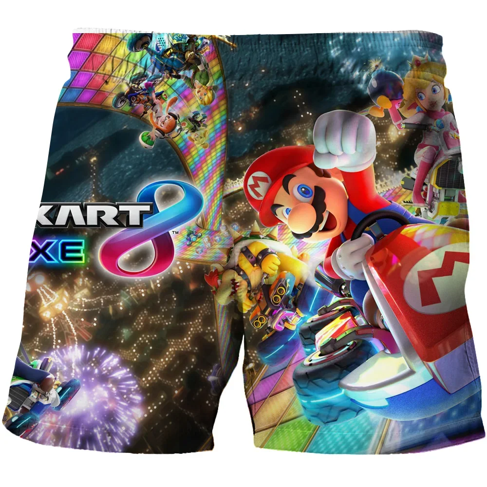 Color: green, Kid Size: 2T - Super Marios Children's Swimming Pants Boys' Swimming Pants Children's Swimming Pants Beach Shorts Boys' Swimming Suits Children