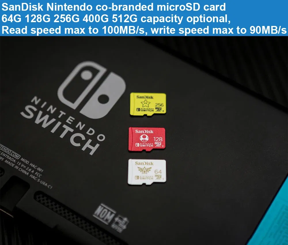Capacity: 32GB - SanDisk Micro SD Memory Card 100% Original C10 U1 U3 4K HD Trans Flash Cards for Camera GoPro DJI Nintendo Switch MicroSDXC Card