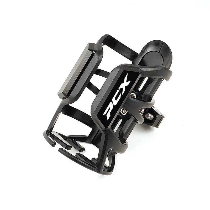 Color: GRAY - For Honda PCX 125 PCX125 PCX 150 PCX150 PCX 160 PCX160 Accessories Motorcycle Beverage Water Bottle Cage Drink Cup Holder