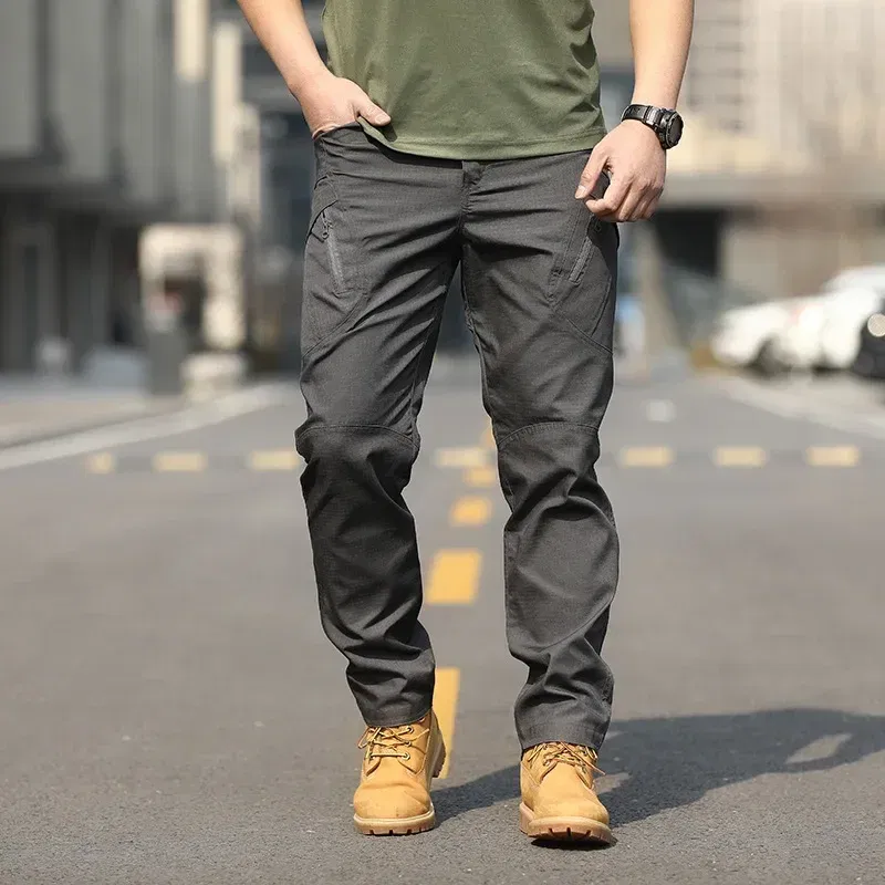 Color: Red, Size: S - Archon X9 Tactical Pants Slim Fit Waterproof Camouflage Training Pants Spring Autumn Breathable Waterproof Overalls Loose Wear