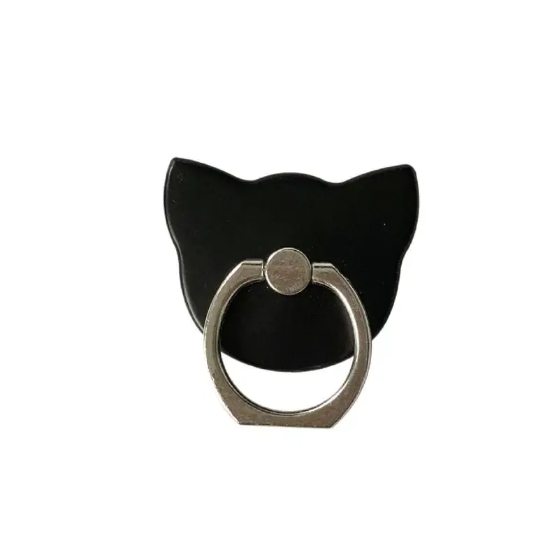 Color: black, Ships From: CHINA - Cat Finger Ring Mobile Phone Holder 360 Degree Rotating  Socket Round Smartphone Cell Car Mount Stand Support Accessories
