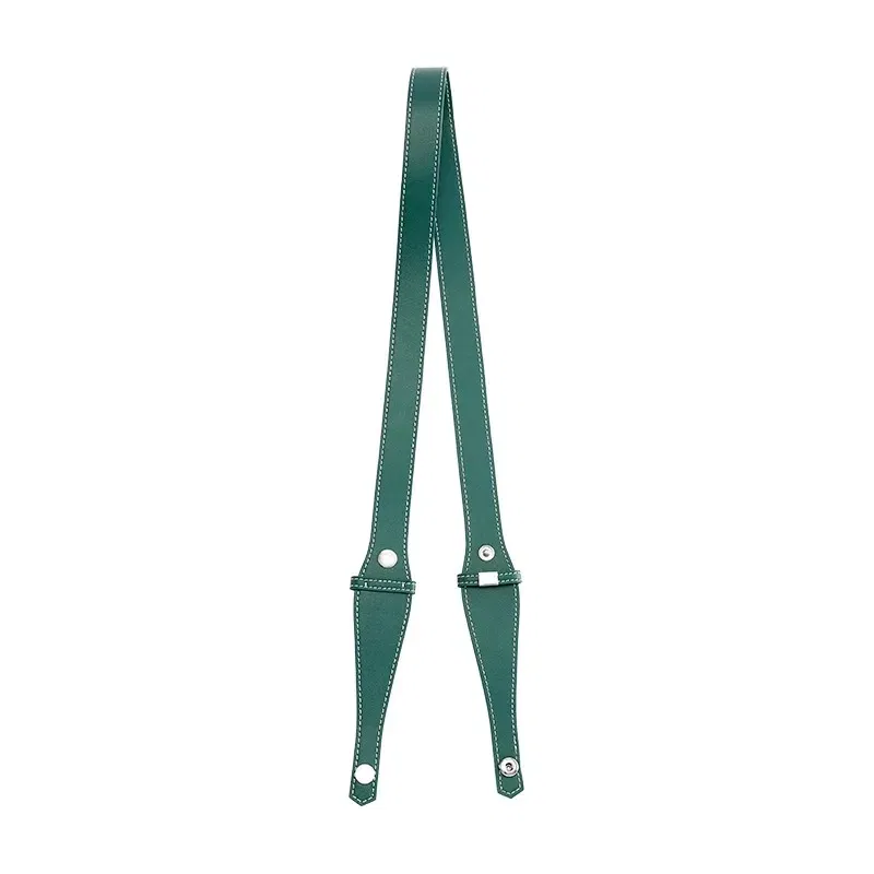 Color: light green - Bag extended shoulder strap for Goyard Bowling 25 toiletries bag handle shoulder replacement strap bag modification accessories