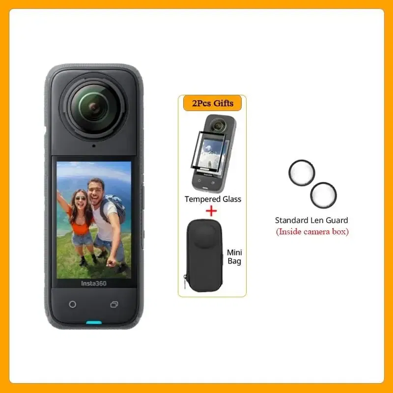 Bundle: Bundle3, Color: Blue, Ships From: CHINA - Top Insta360 X4 Now arrival 8K Waterproof 360 Action Camera, 4K Wide-Angle Video 2290mAh Battery Insta360 X4 Sport Camera