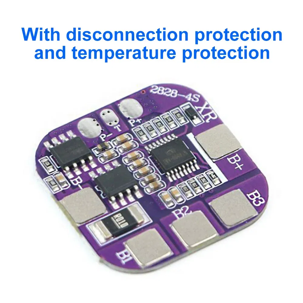 Ships From: CHINA - 4S 5A 14500 Battery Packs Charge Board BMS 14.8V Common Port Overcharge/Overdischarge/Short Circuit Protection
