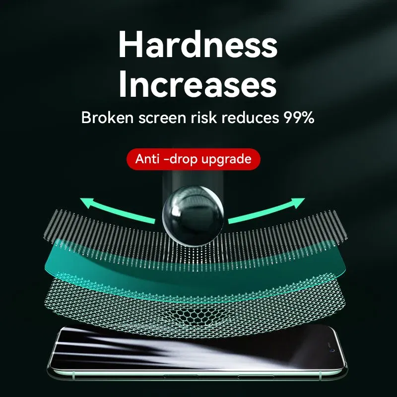 Bundle: 2 pieces, Material: pet - Joyroom 1/2/3pcs HD Glass Screen Protector for iPhone 15 14 13 12 11 Pro Max Full Screen Tempered Glass Protection for iPhone 15