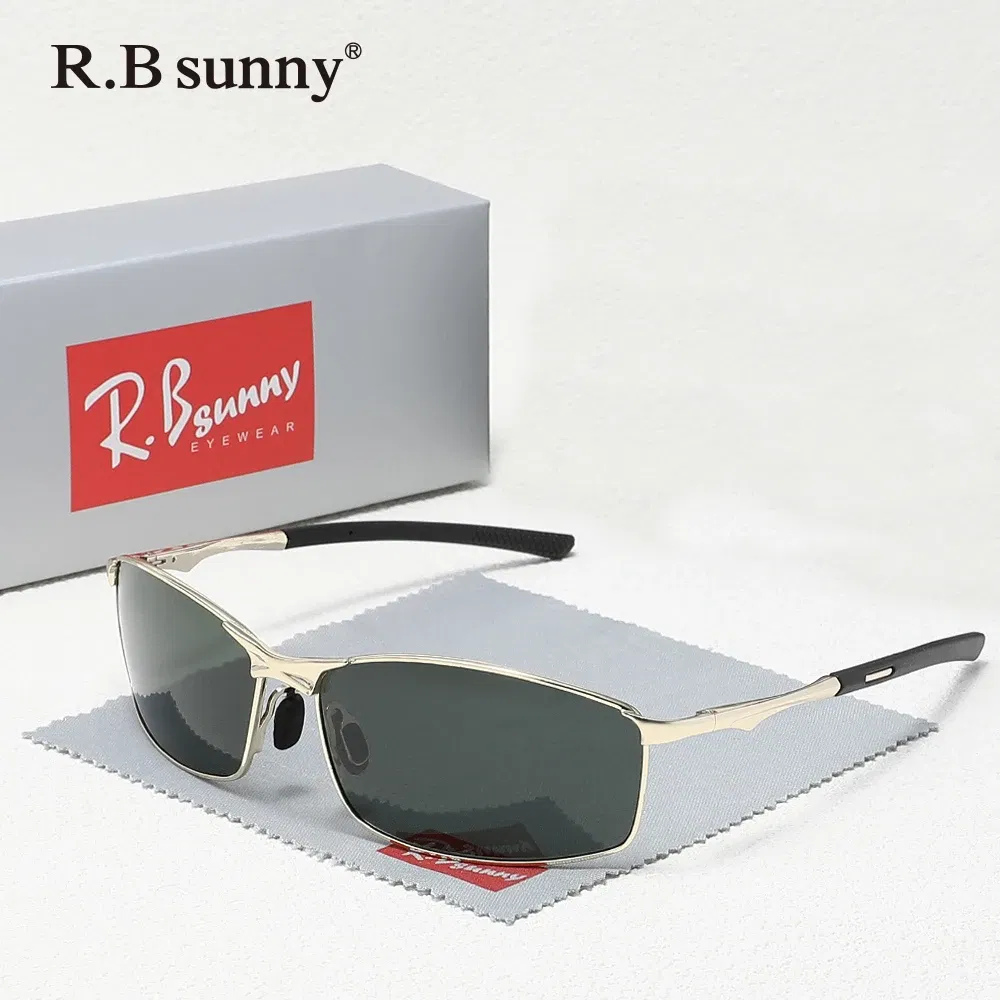 Lenses Color: Silver - Fashion Rectangle Sunglasses Polarized UV400 Parsnip Glasses For Men Women Driving Fishing Casual Eyewear