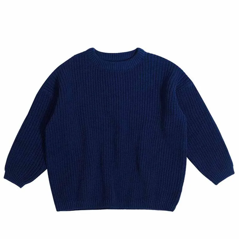 Color: Navy Blue, Size: 3XL, Age Range: 0-3M - Personalized sweaters for cherished babies.Celebrate your little one's name with unique, custom-made thick knitted sweaters