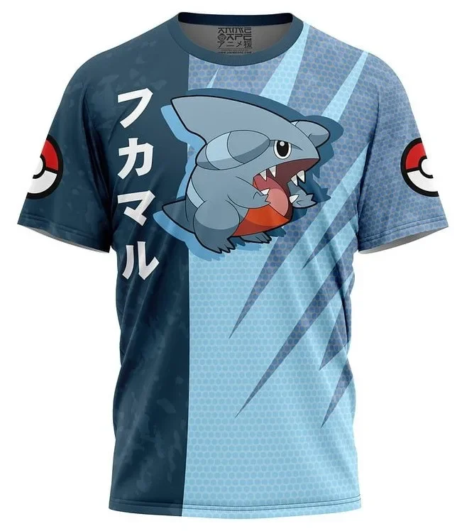 Color: black, Size: 32 - ?€Miniso) Pokemon Men's Casual Wear T Shirts Cartoon Children Round Neck Short Sleeves Summer Clothing Pikachu Cartoon Print Tops