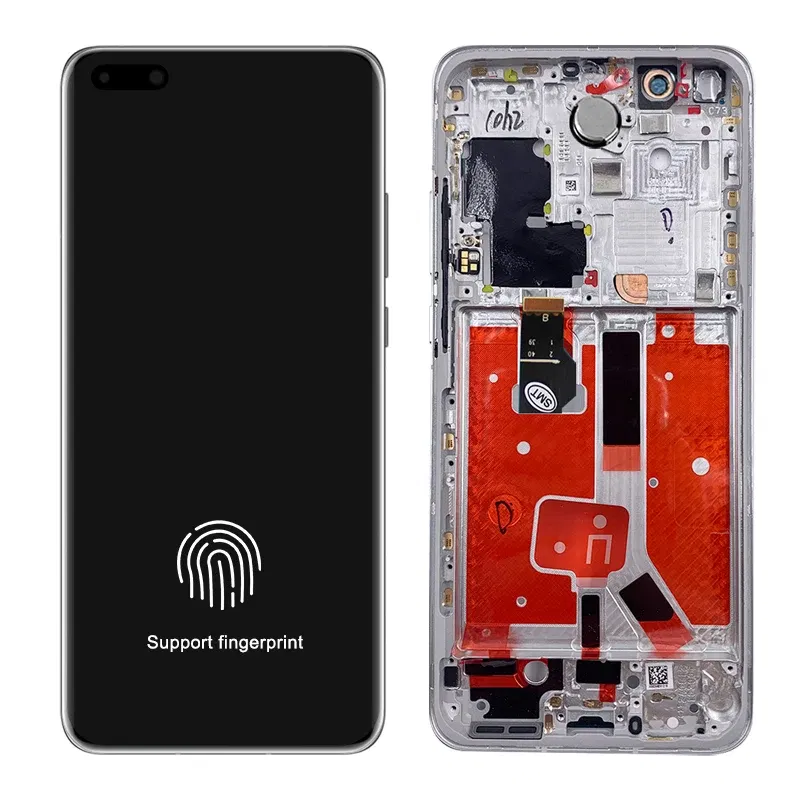 Color: indigo, Ships From: CHINA - Top A+ 6.58"NEW P40 Pro Screen Replacement for huawei P40 Pro LCD display ELS-NX9 ELS-N04 Touch Screen Digital with Frame