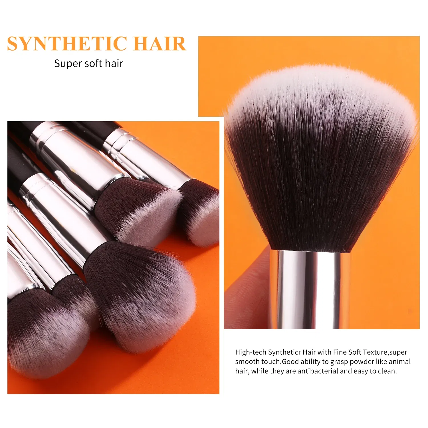 Handle Color: green, Ships From: CHINA - BEILI Makeup Brush Set with Holder 30-42Pcs Professional Foundation Powder Blush Eyeshadow Blending Brushes Kit Make Up Tools