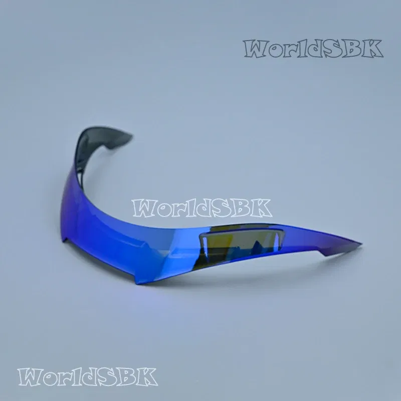Color: Brown - Motorcycle Helmet Rear Spoiler Replacement for AGV K6 Tail Parts & Accessories
