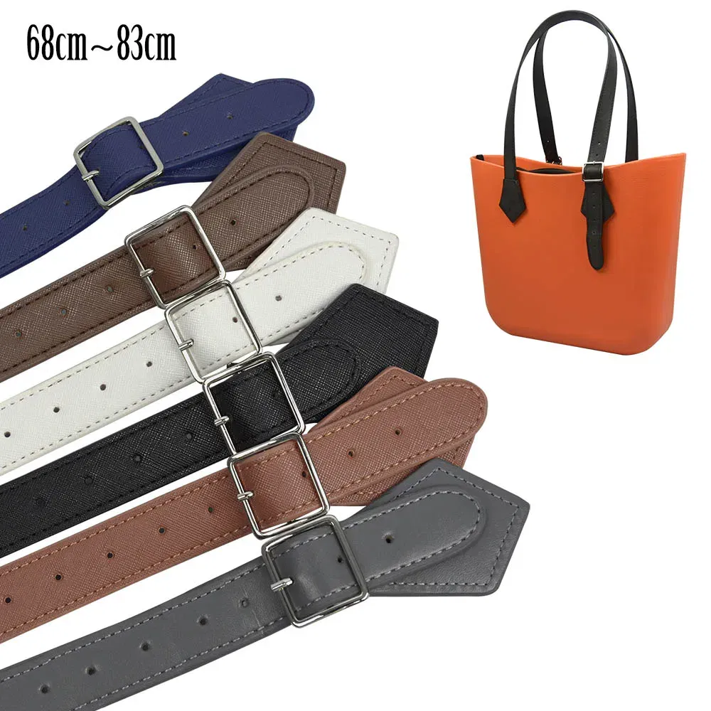 Color: Beige - TANQU Diamond Shaped Variable Handle for Obag Long Adjustable Handles with Drop Buckle for O Bag for EVA Bag Body