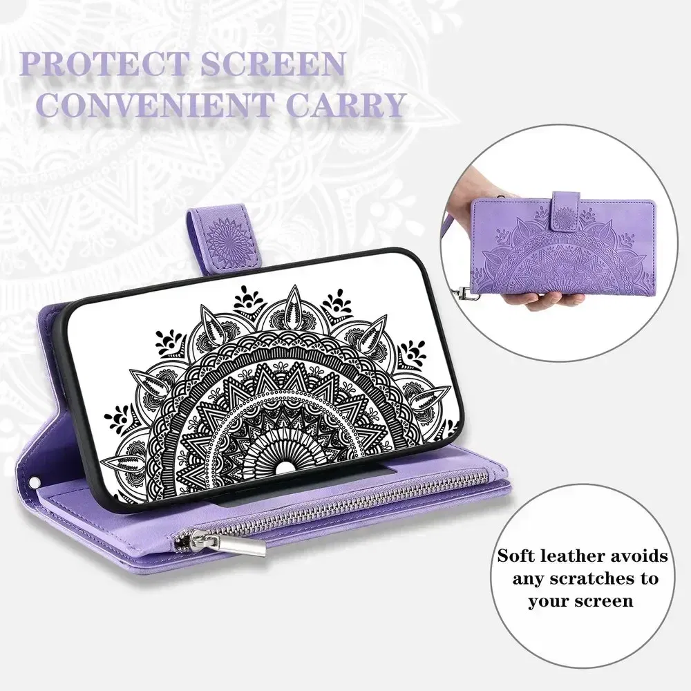 Material: PC, Color: Black Green - 13T 12T 11T Leather Case For Redmi Note 12 Pro Plus 5G Flip Case Crossbody Zip Book Funda Xiaomi Redmi Note 13 Pro 11 12s 13c 4G
