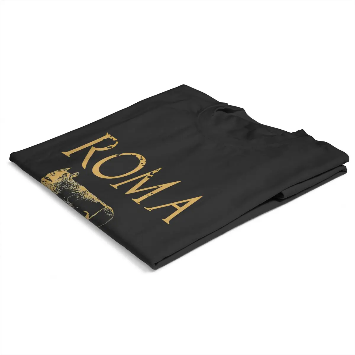 Color: WHITE, Size: M - Roma Caput Mundi Casual Polyester TShirt Ancient Rome Style Streetwear Leisure T Shirt Female
