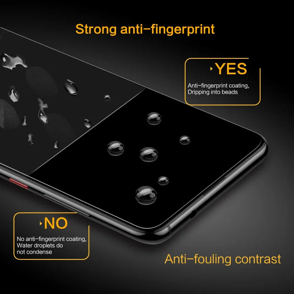Color: Lucent, Material: Glass + PET - SmartDevil Tempered Glass For Redmi Note 9 8 Pro 7 Pro Screen Protector For Redmi 9T 10X 2.5D Curved Anti Blue Light 2 PCS