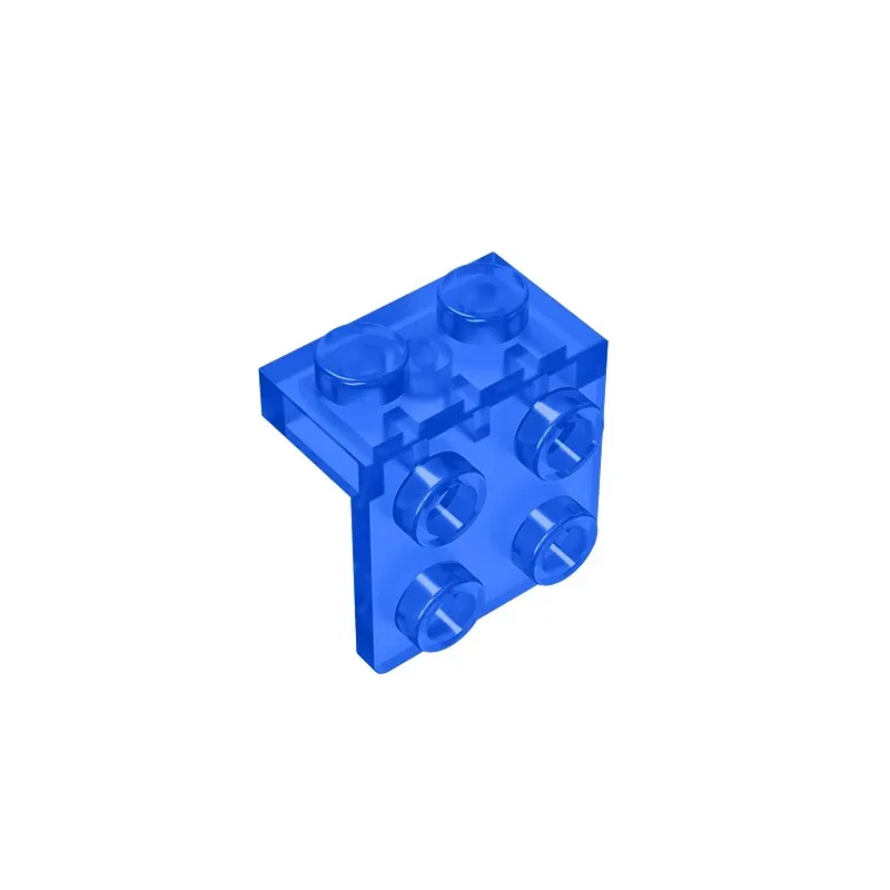 Color: Gold - Gobricks GDS-641 ANGLE PLATE 1X2 / 2X2 compatible with lego 44728 21712 92411 children's toys Assembles Building Blocks