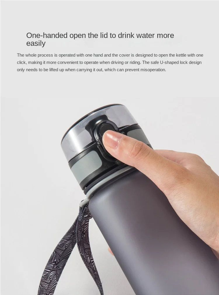 Color: Brown - 560ML Pokemon Water Cup Anime Portable Children's Cute Pikachu Gengar Plastic Outdoor Sports Large Capacity Water Bottle Gifts