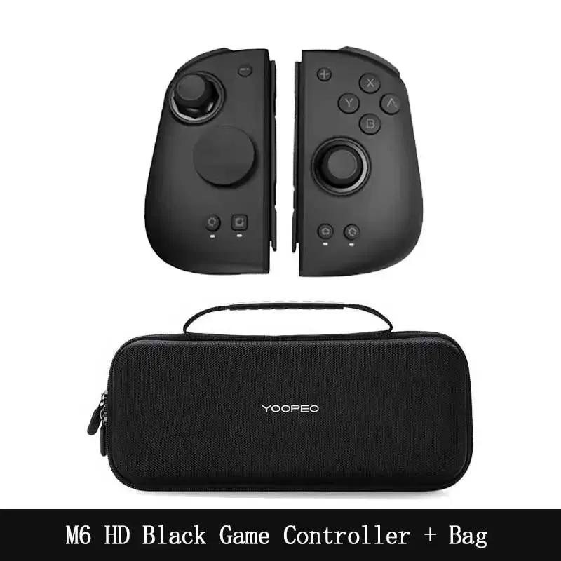Bundle: Bundle 1, Color: black, Ships From: CHINA - New! M6s Gemini 2 Gamepad Console for Nintendo Switch Joy-con Game Handle Grip Bluetooth Wireless Controller for Switch OLED