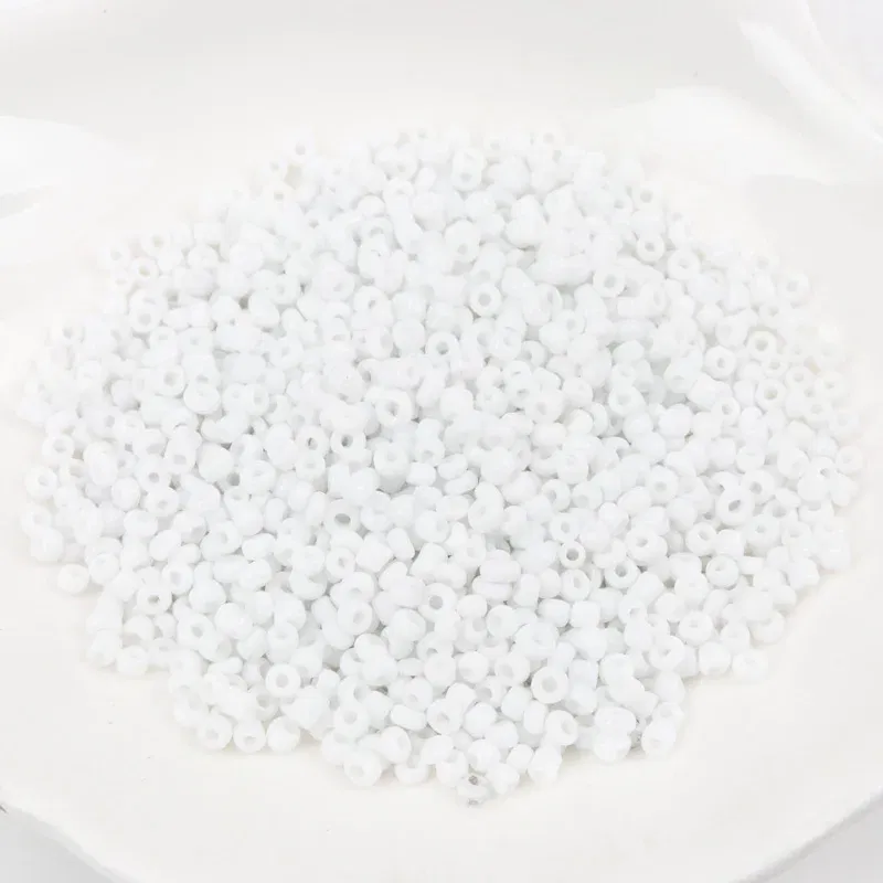 Color: Red, Item Diameter: 4mm - 150-1000pcs 2/3/4mm Charm Czech Glass Seed Beads DIY Bracelet Necklace Beads For Jewelry Making DIY Earring Necklace