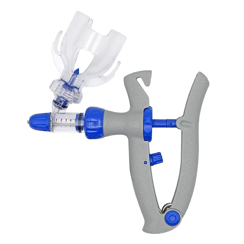 Color: black - 1-10ml Automatic Veterinary Continuous Syringe Animal Injection Adjustable Vaccine for Livestock Pig Cattle Sheep Chicken