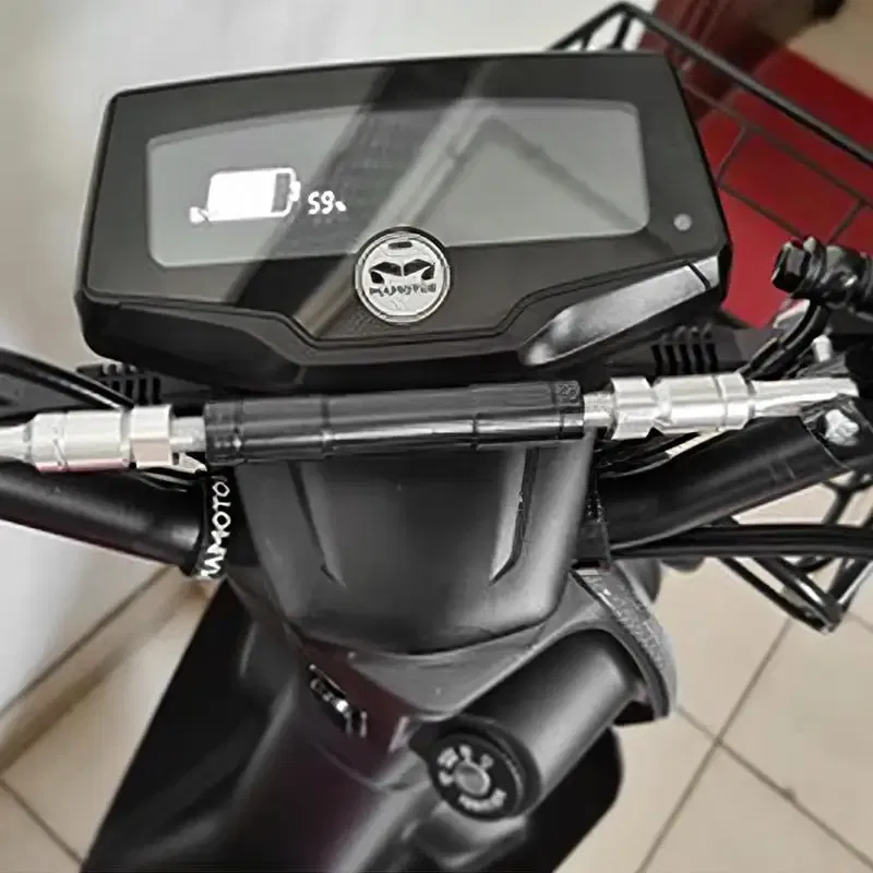 Ships From: CZECH REPUBLIC, Color: Black - Universal Motorcycle Multifunctional Bracket Balance Adjustable Bar Stand Crossbar Durable Balancing Handlebar Motorcycle