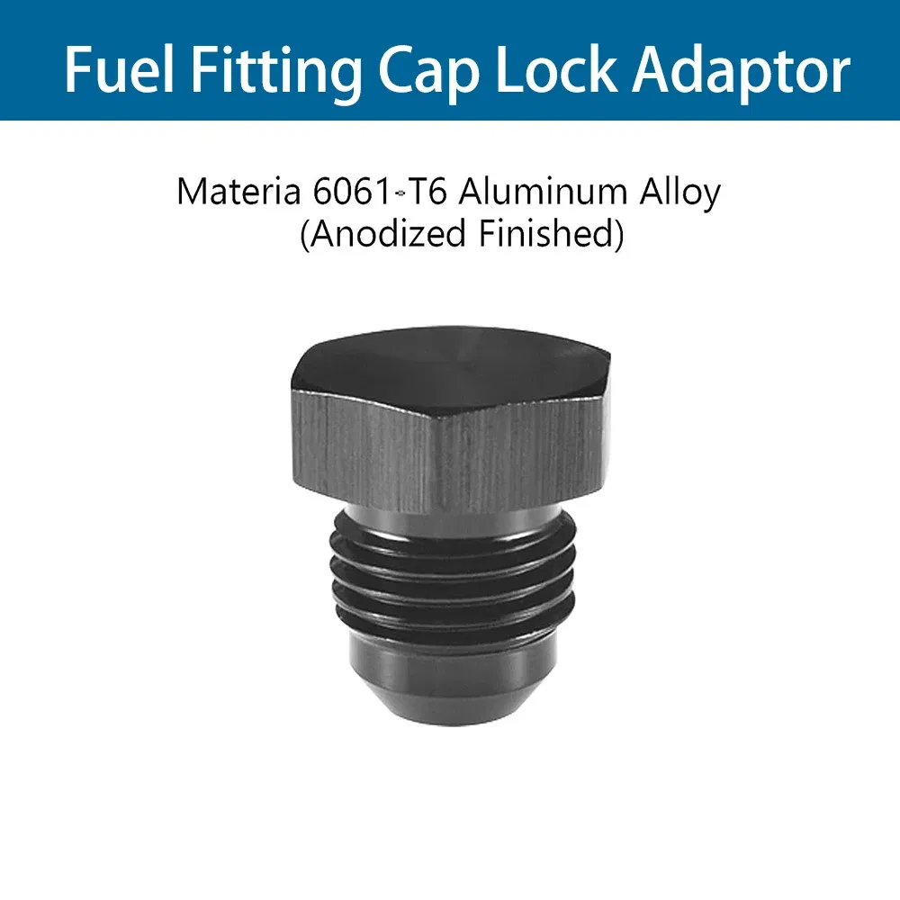 Color: army green, Ships From: CHINA - AN4 AN6 AN8 AN10 AN12 Aluminum Male Flare Blanking Plug Fitting Hex Cap Connector Lock Hose Fitting Tube Adapter Anodized