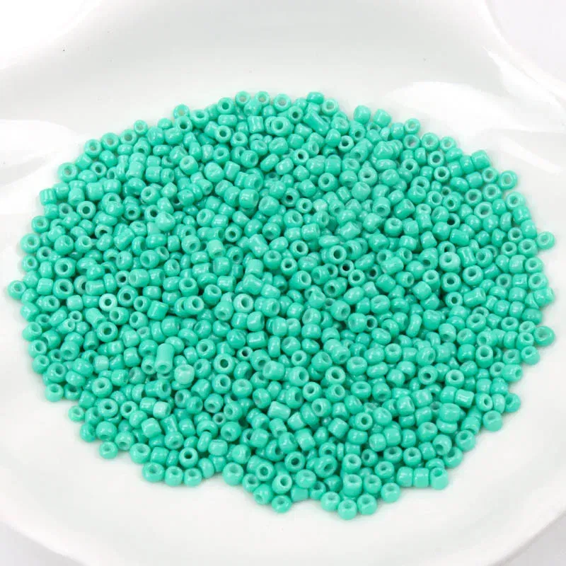 Color: SKY BLUE, Item Diameter: 2mm - 150-1000pcs 2/3/4mm Charm Czech Glass Seed Beads DIY Bracelet Necklace Beads For Jewelry Making DIY Earring Necklace