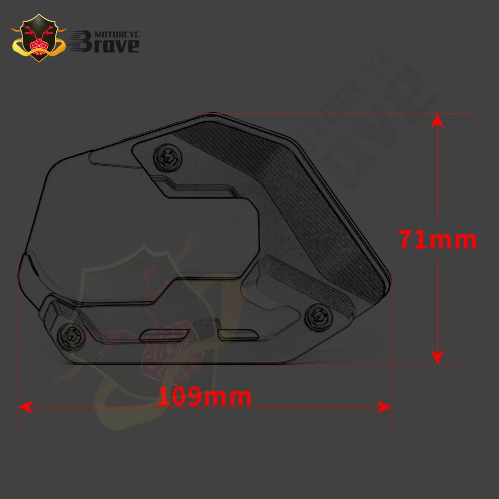 Color: Black, Ships From: CHINA - For BMW R 1250GS ADV R1250GS Adventure R 1250 GS GSA Motorcycle Kickstand Low Suspension Extender Side Stand Enlarge Extension