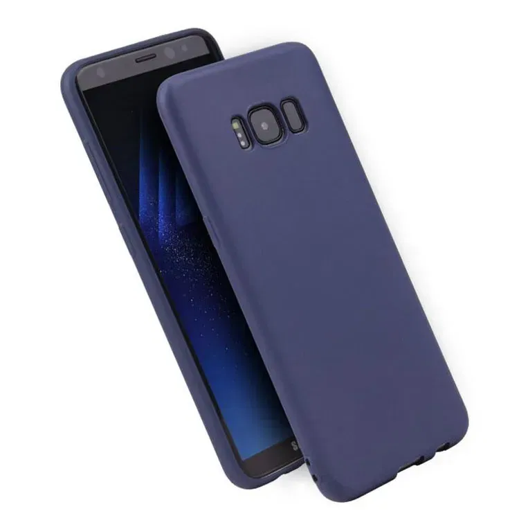 Color: Red, Material: Wood - Case For Samsung Galaxy S8 S9 S10 S20 Ultra A6 A7 A8 A9 2018 S20 Plus A10 A20 A30 A50 A70 Matte Silicone Soft TPU Cover case
