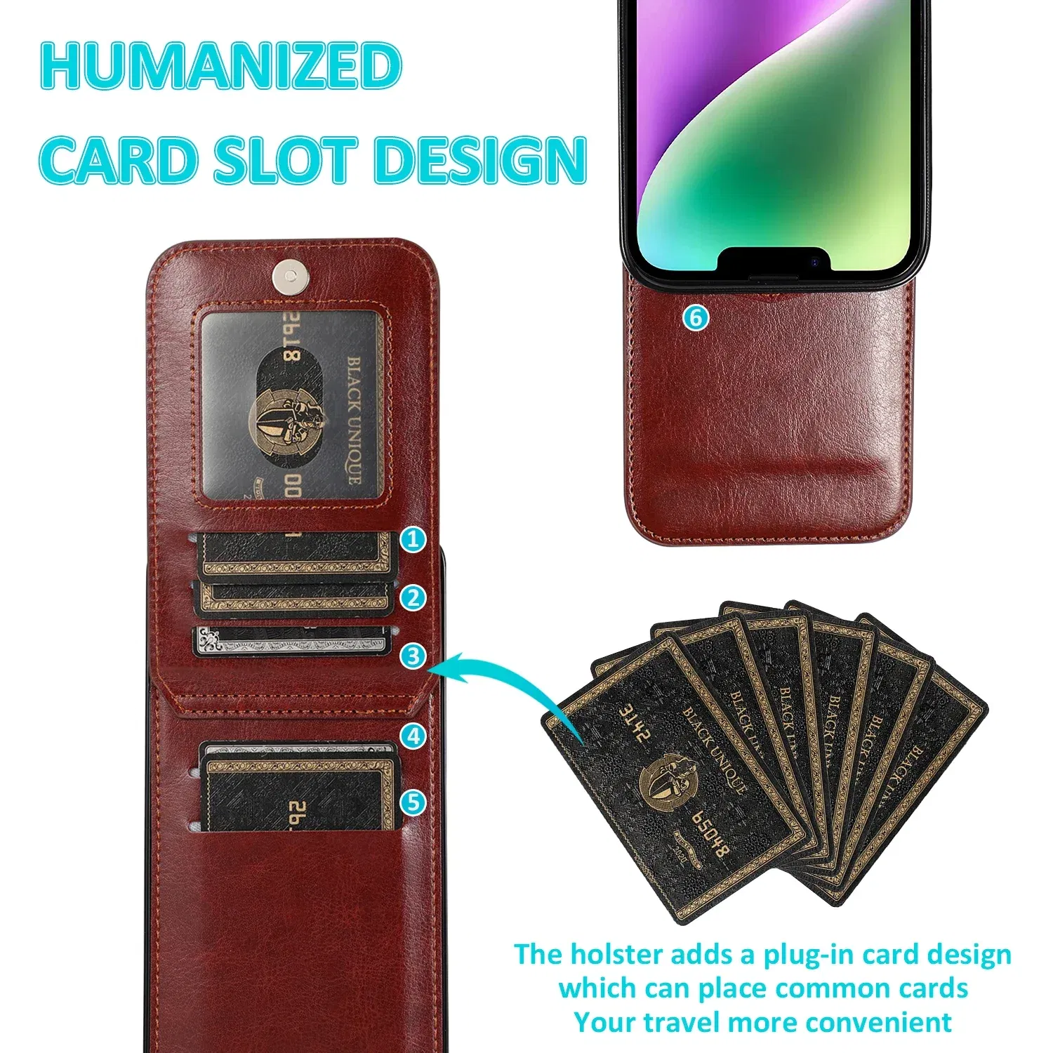 Color: SKY BLUE, Material: Neoprene - Faux Leather Wallet Kickstand Phone Case for IPhone 13 12 Mini 16E 16 15 14 11 Pro Max X XR XS 7 8 Plus Case with Credit Card