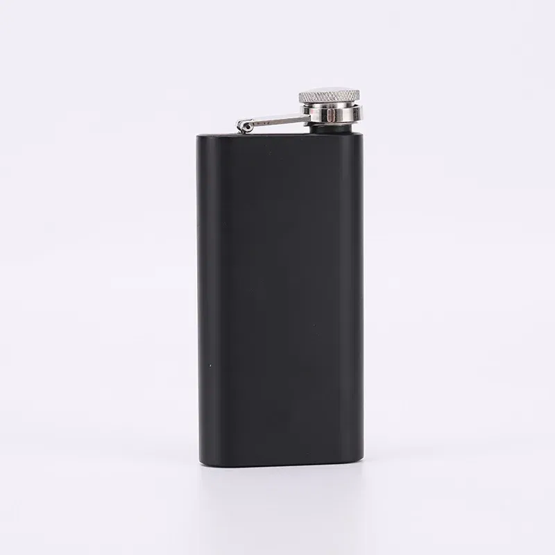Color: WHITE, Ships From: CHINA - 5oz Portable 304 food grade Square Flagon Whiskey Vodka Wine Pot Hip Flask Set Alcohol Drinking pocket Bottle outdoor camping