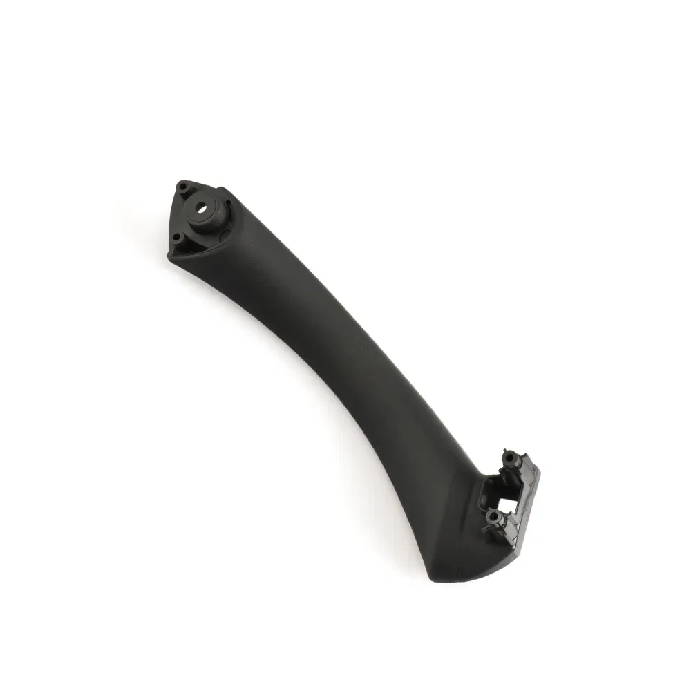 Color: black - Car Inner Handle Interior Door Panel Pull Trim Cover Black Left Right for BMW 3 Series E90 E91 316 318 320 325 328