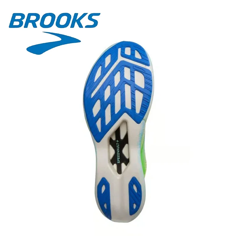 Color: MULTI, Shoe Size: 40 - Brooks Hyperion Elite 4 Series Gray Green Men's Casual Running Shoes Daily Cushioning Breathable Walking Sports Shoes