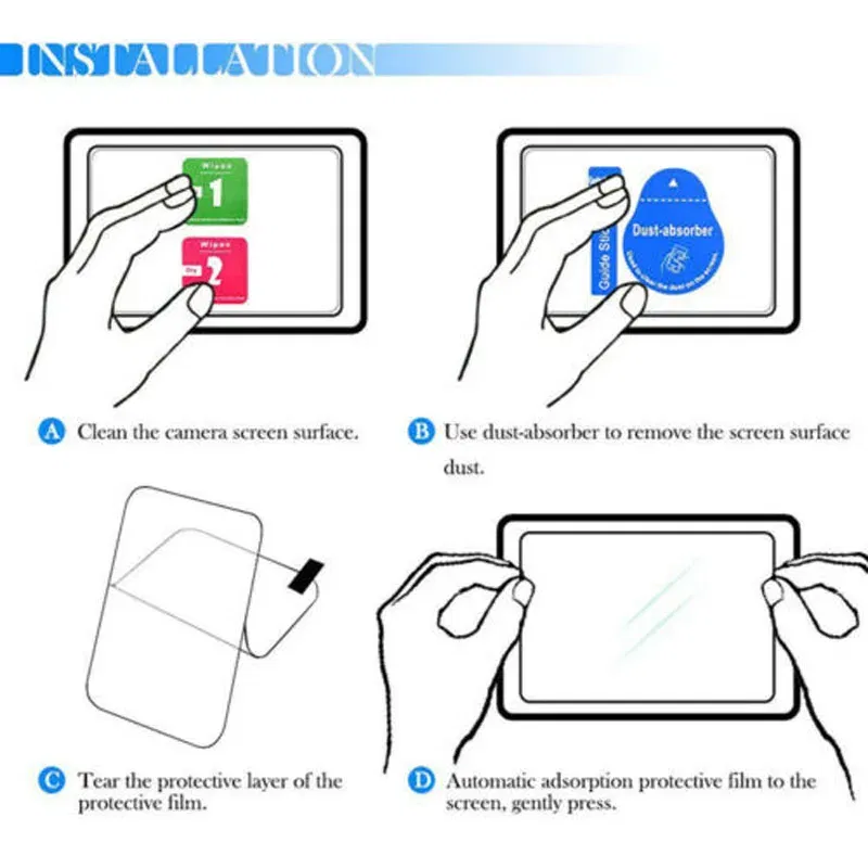 Color: Glazed - 2PCS 9H Tempered Glass Screen Protector Film for Canon G7X G7XII G7X Mark III G5X G5XII G9X G9XII