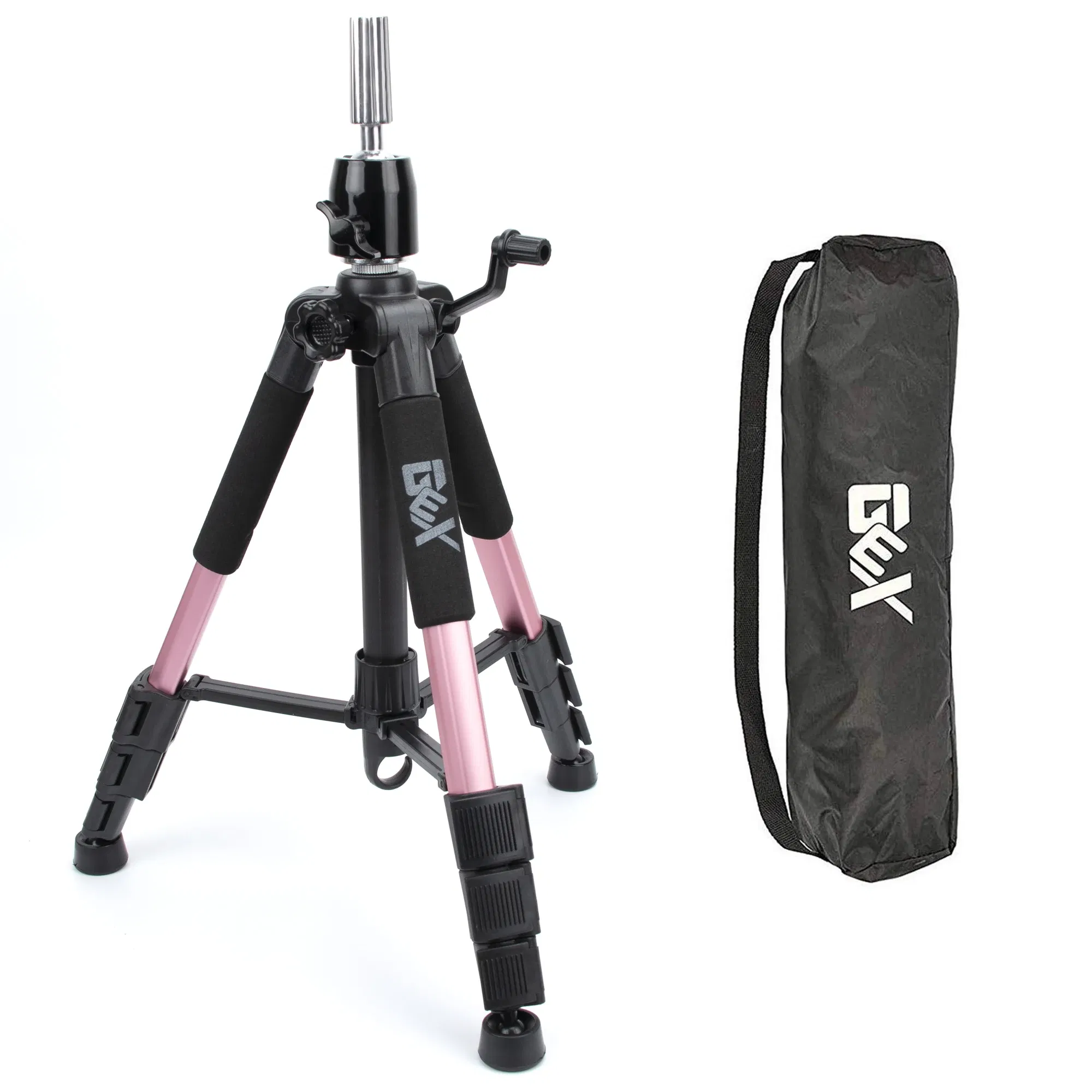 Ships From: CHINA - GEX Multifunction Training Mannequin Tripod / Camera Stand, Canvas Block,  Mannequin Head, Cosmetology Hair Wig Stand