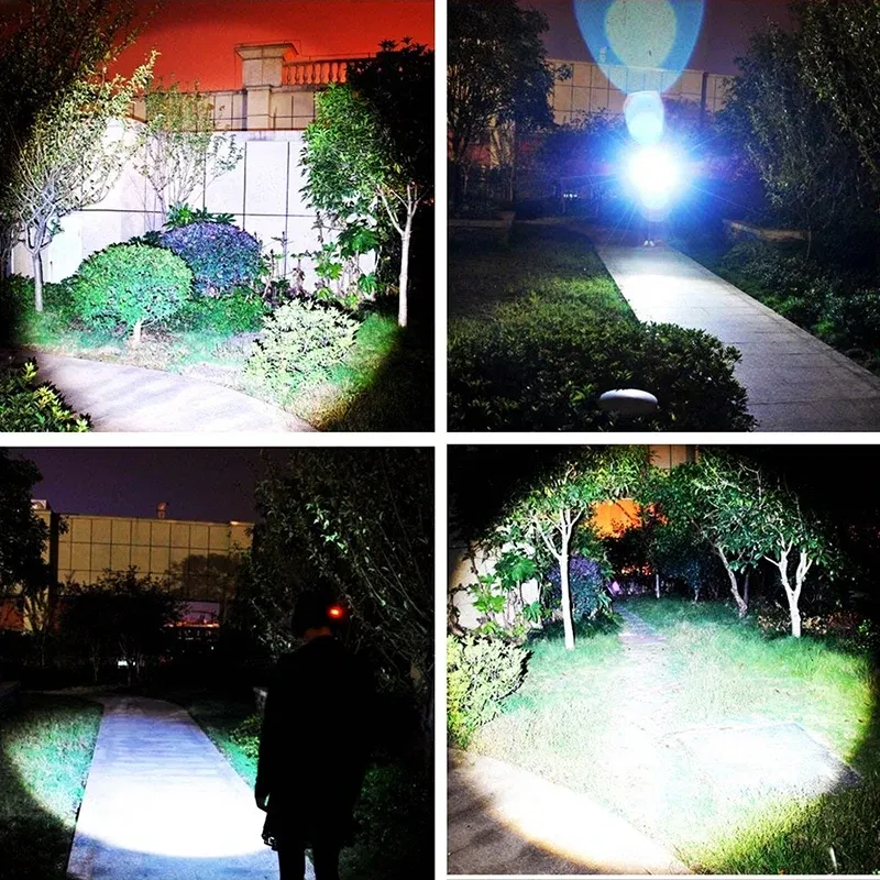 Ships From: CHINA, Body Color: black - zk20 LED Induction Headlamp Headlight Sensor Control Adjustable USB Rechargeable Zoomable Cycling Running Camping Light Torch
