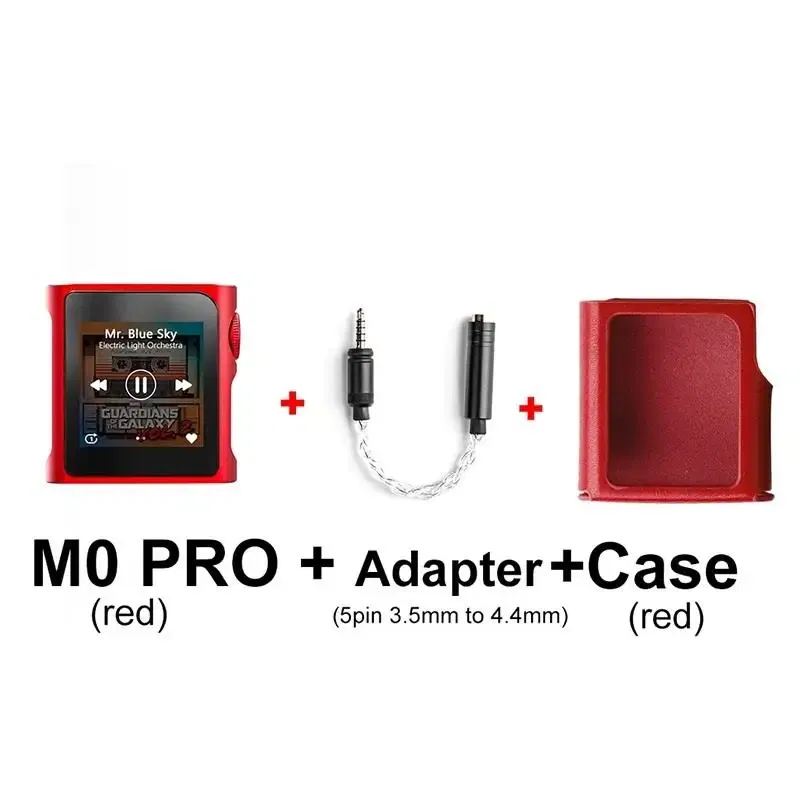 Color: black, Ships From: CHINA - New! M0 Pro Hi-Res Audio HIFI Bluetooth Portable Music MP3 Player DAP USB DAC Dual ES9219C LDAC aptX PCM384 DSD128