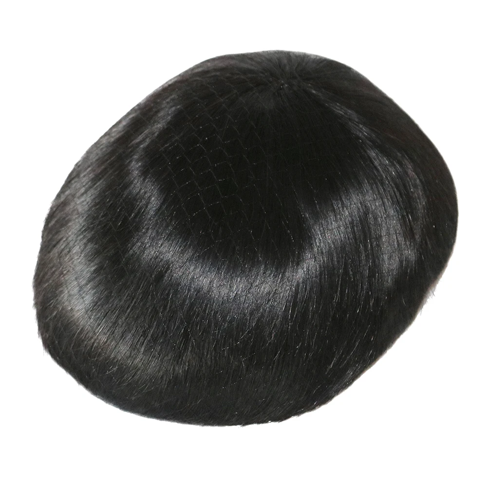 Toupee Color: 1780#, Toupee Density: 130%, Length: 6 inches, Toupee Size: 6x8, Toupee Design: free - 20MM Curly Brown Black Super Durable Mono Lace&Pu Mens Toupee Wig Human Hair 15mm Capillary Prosthesi Weave Replacement For Male