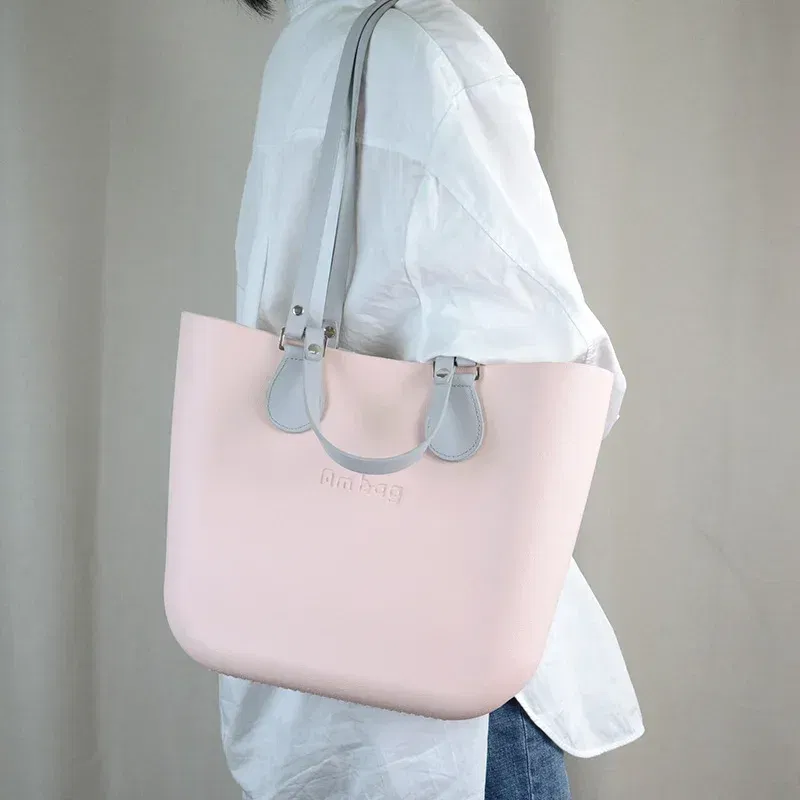 Color: Light Grey - New  O bag Multifunctional Strap handles For obag Girl Women Hand Shoulder straps long short belts Handbags accessories