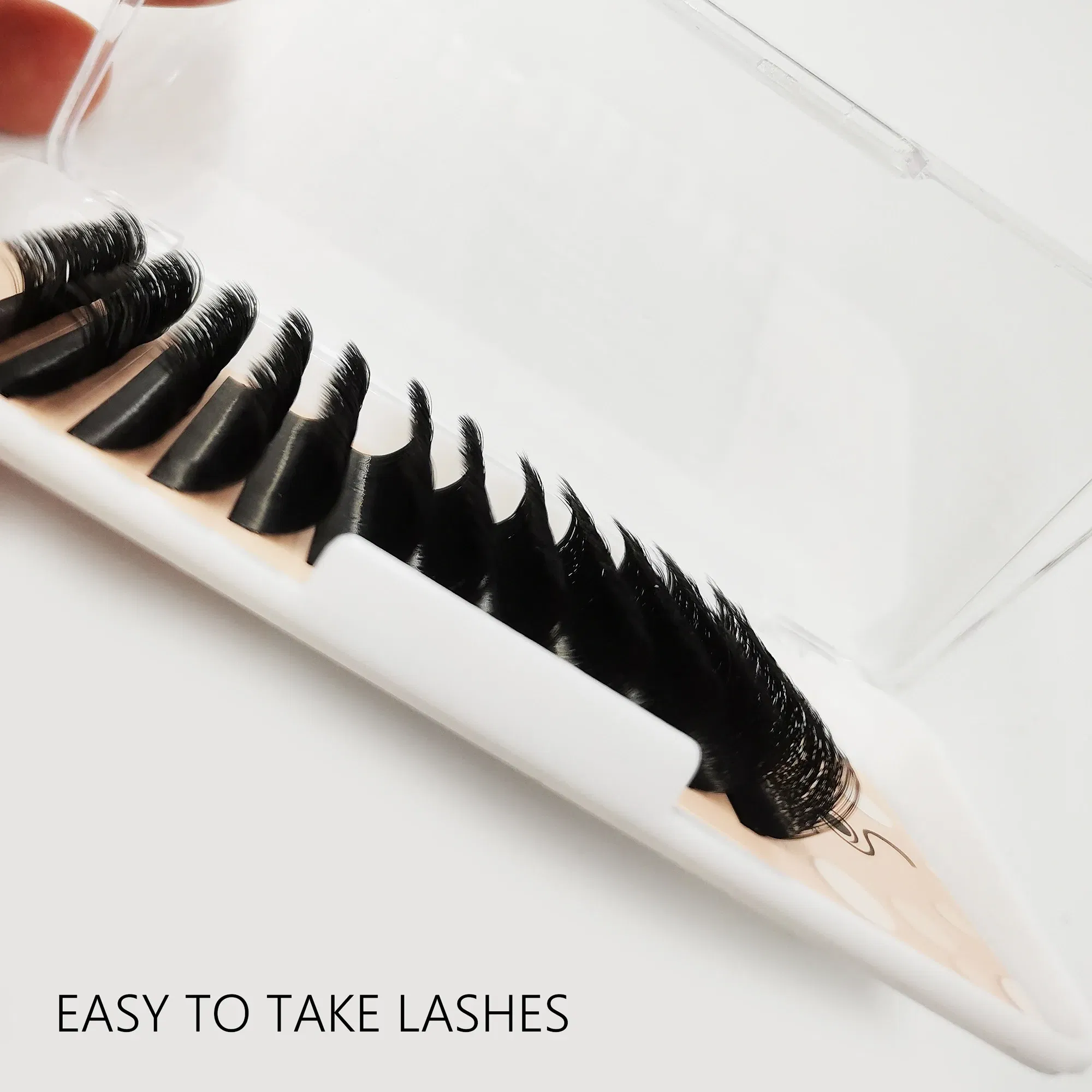 Curl: C, Thickness: 0.07mm, Length: 14mm - Eyelashes W 5d W Lashes 5d Cilios 5d Wire Bundles 0.07 8-15 Mix 5dw Eyelashes 5 D W Eye Lash Extensions Eyelash Natural Lashes