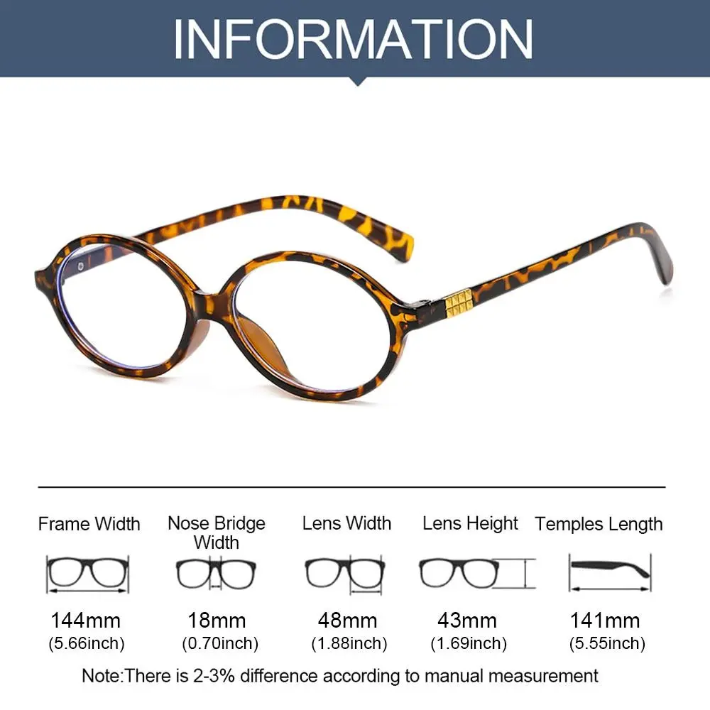Frame Color: WHITE - Y2K Retro Oval Frame Glasses Women Female  Sweet Cool Eyewear Trend Reading Computer Anti Blue Light Eyeglasses