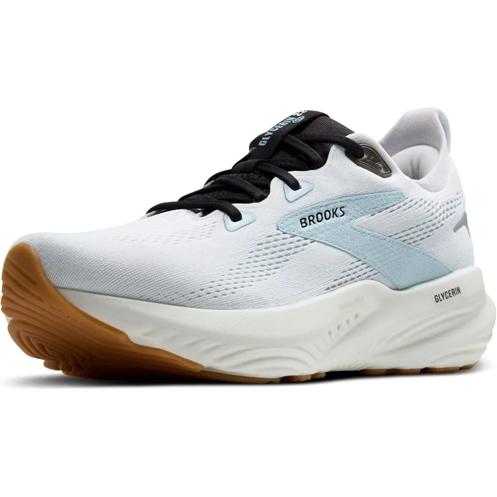 Color: GRAY, Shoe Size: 41 - Brooks Women?™s &Men?™s Glycerin 22 Neutral Running Shoe Provides A Perfect Blend of Cushioning and Responsiveness
