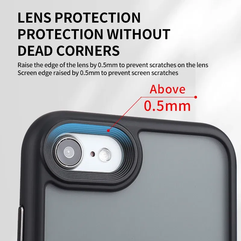 Color: WHITE, Material: CANVAS - Magnetic Luxury Matte Translucent Armor Shockproof Case For iPhone 7 8 SE2 SE3 7Plus 8Plus For Magsafe Wireless Charge Cover