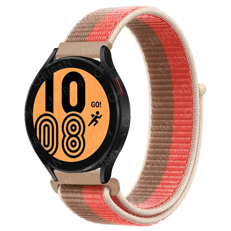 Band Color: Dark Khaki, Band Width: 20mm - 20mm/22mm nylon Band