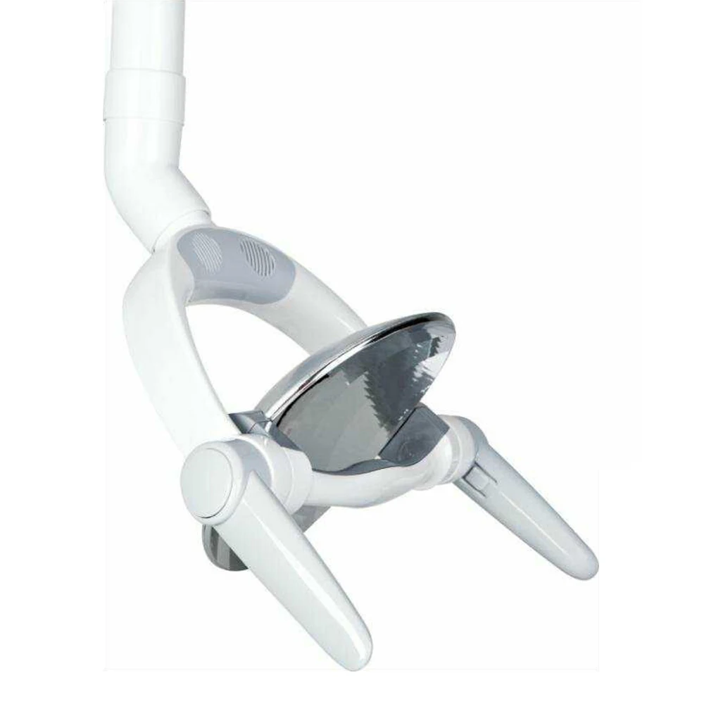 Color: Red - Dental Reflect LED Dental Lamp Oral Light for Dentistry Operation Chair Inductive Infrared Spotlight Round Light