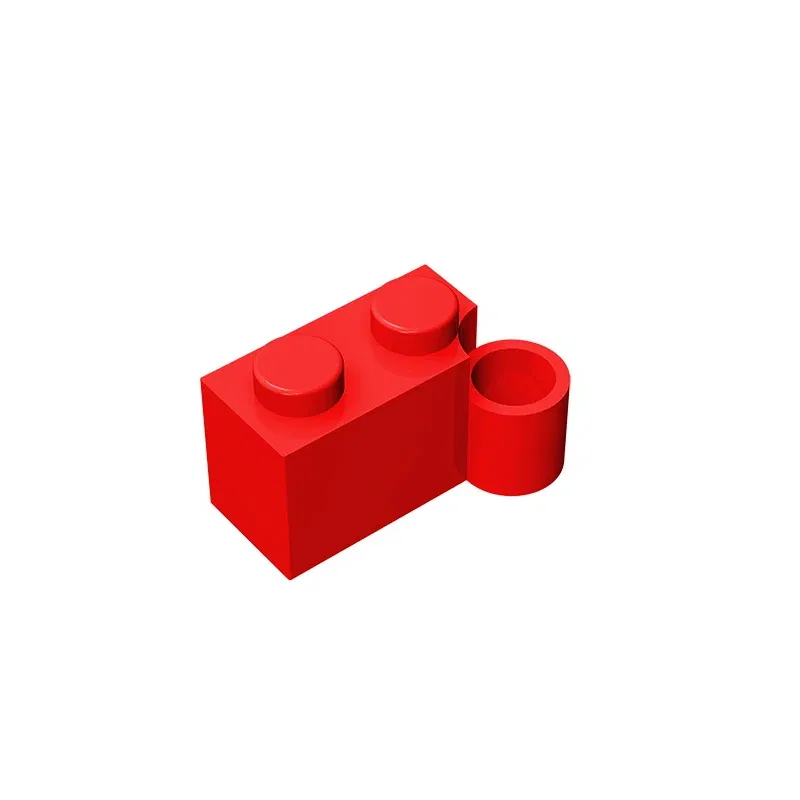 Color: Clear - Gobricks GDS-809 HINGE 1X2 LOWER PART compatible with lego 3831 children's DIY Educational Building Blocks Technical
